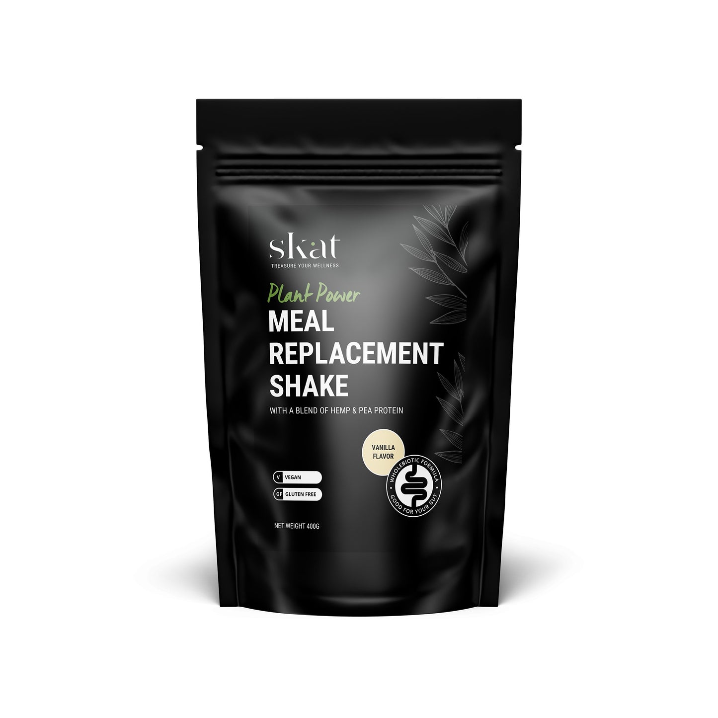 Vegan Meal Replacement Shake - Vanilla & Chia Seeds (400g)